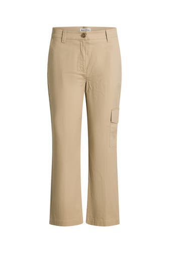 MARC O'POLO Stoffhose beige