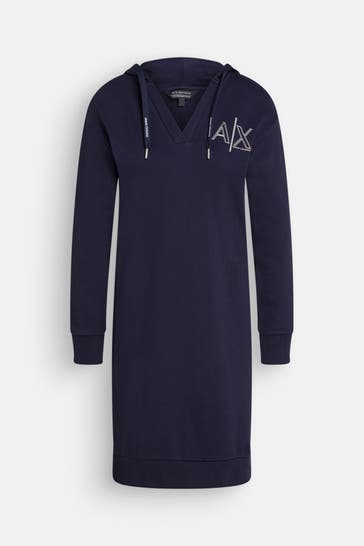 ARMANI EXCHANGE Sweatkleid navy