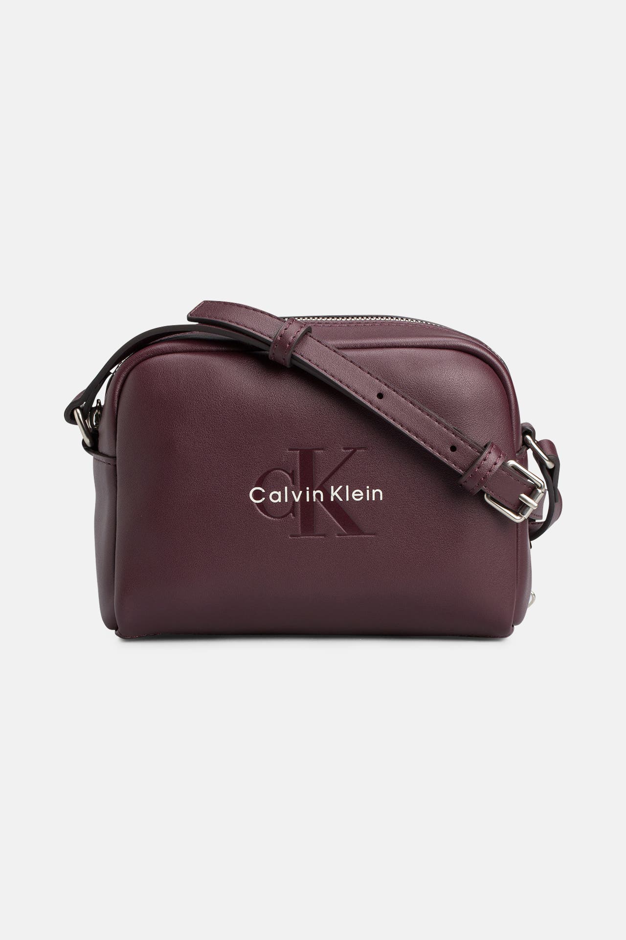 CALVIN KLEIN Umhängetasche bordeaux, Bild 1