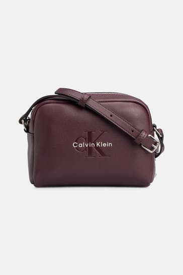 CALVIN KLEIN Umhängetasche bordeaux