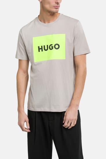 HUGO - T-Shirt greige