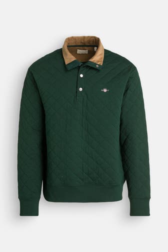 GANT Sweat-Troyer dunkelgrün
