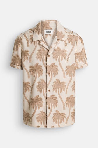 DRYKORN Kurzarmhemd 'Bijan' gemustert