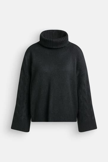 ARMANI EXCHANGE Wollmixpullover schwarz