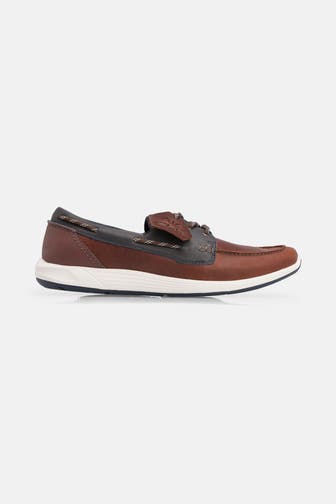 CLARKS Bootsschuhe 'Sail Go' dunkelbraun