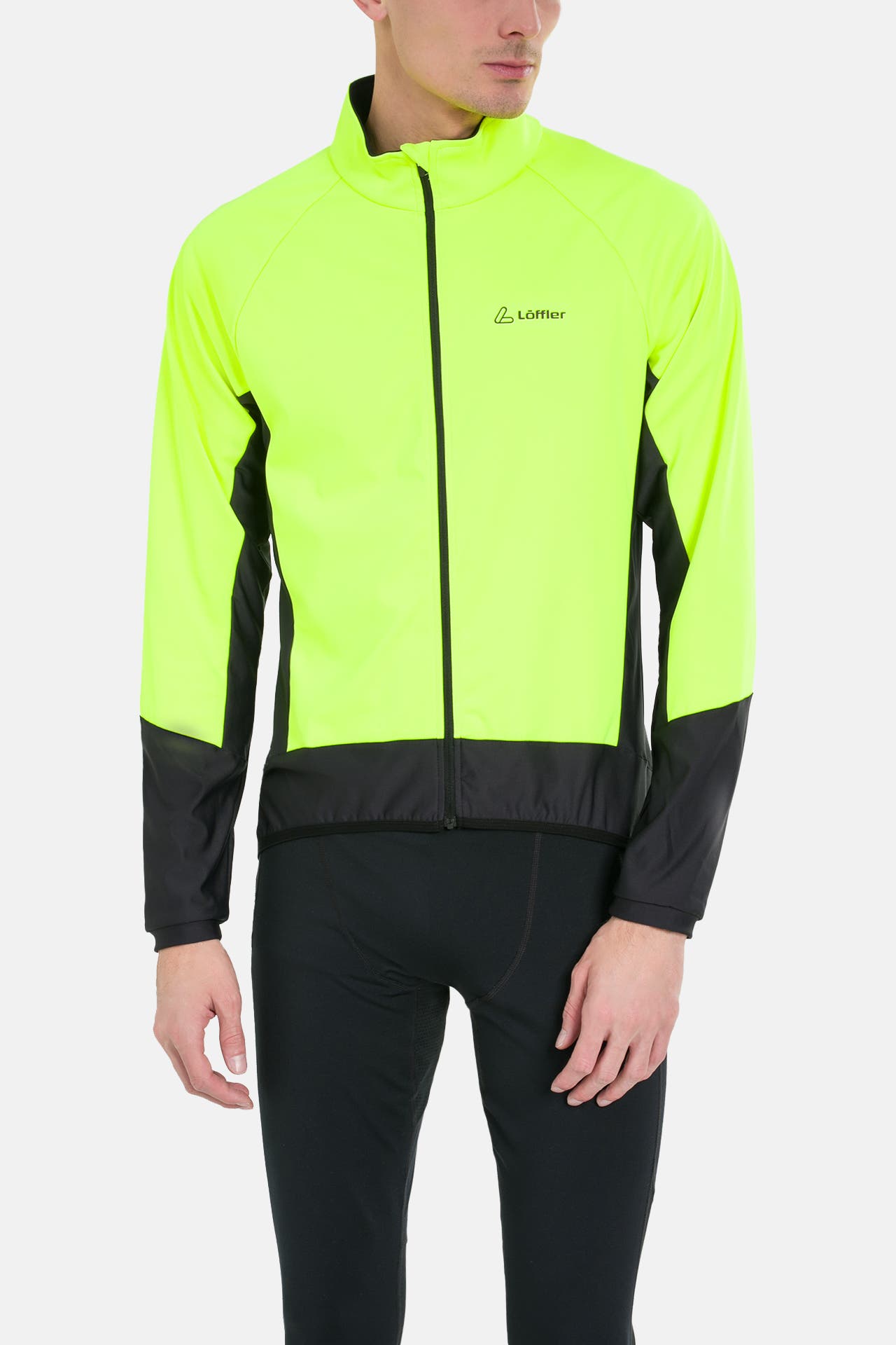 LÖFFLER Fahrradjacke 'Alpha II' neongelb, Bild 1