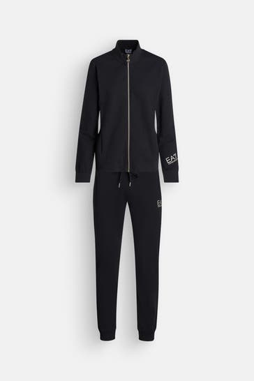 EA7 Sweatanzug schwarz