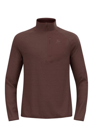 ODLO Midlayer 'Ascent' burgunder 