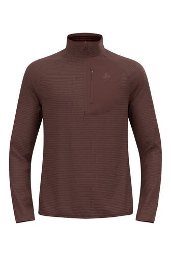 ODLO Midlayer 'Ascent' burgunder
