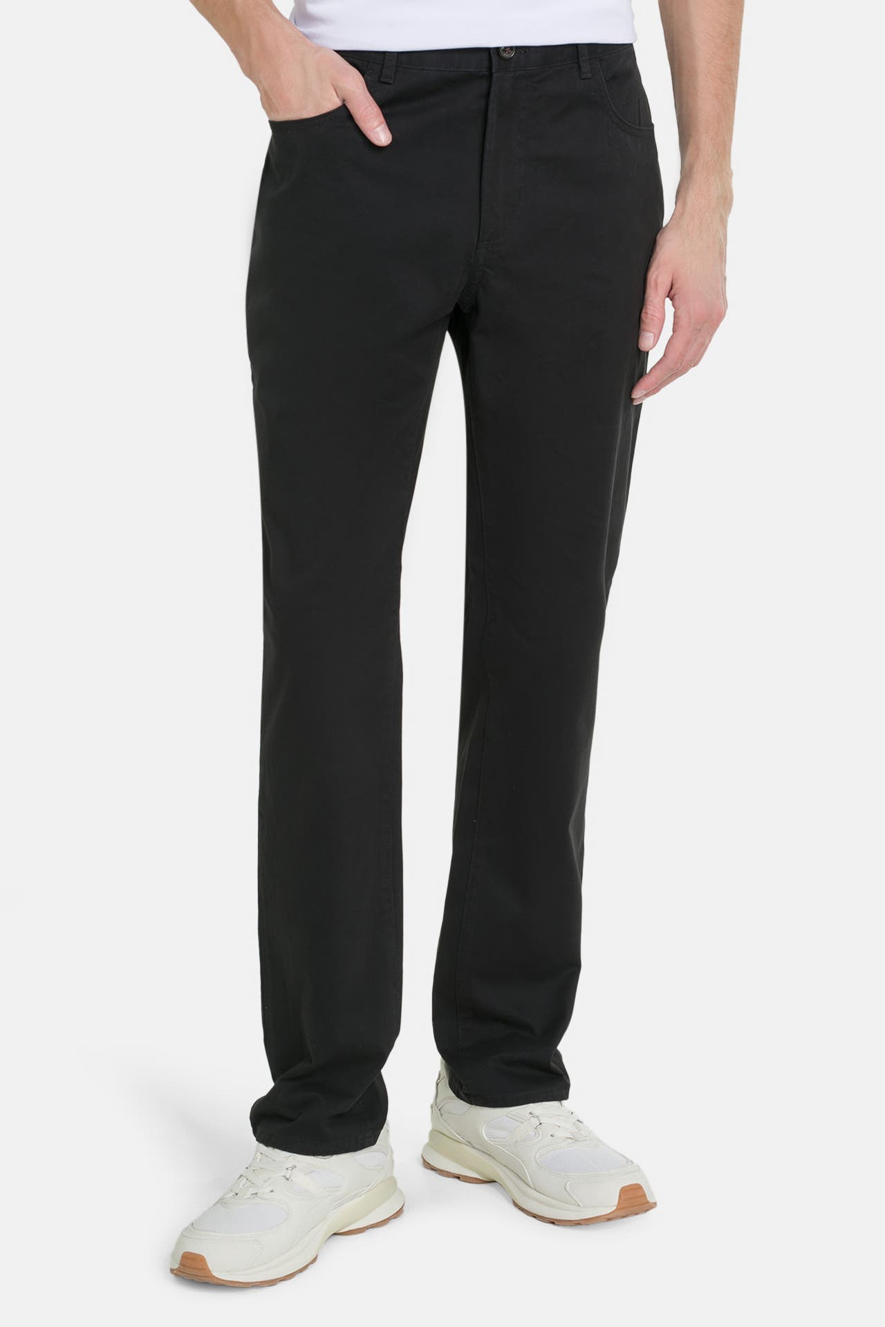 TOMMY HILFIGER Stoffhose 'Denton' schwarz, Bild 1