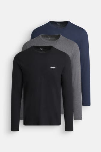 DKNY 3er-Pack Longsleeve 'Warriors' mehrfarbig