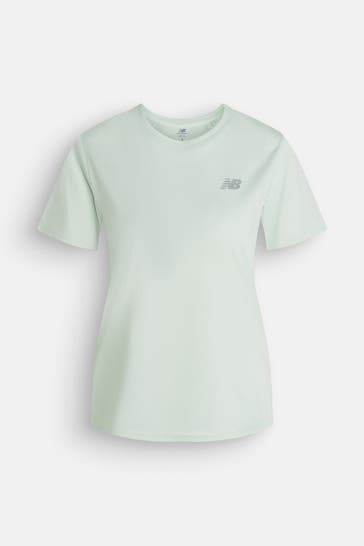 NEW BALANCE T-Shirt lindgrün