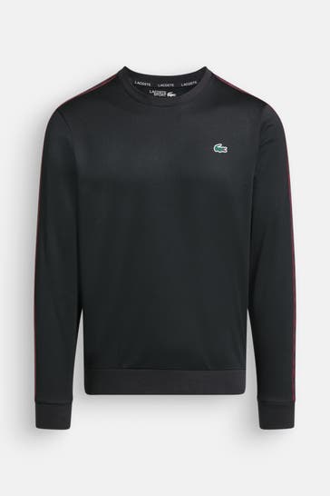 LACOSTE Sweatshirt schwarz