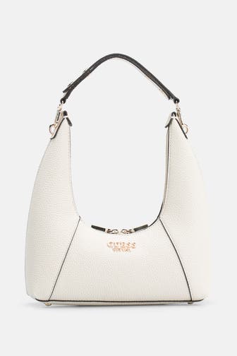 GUESS Schultertasche 'Calista' creme