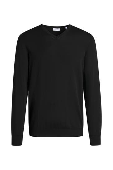 SEIDENSTICKER Strickpullover schwarz