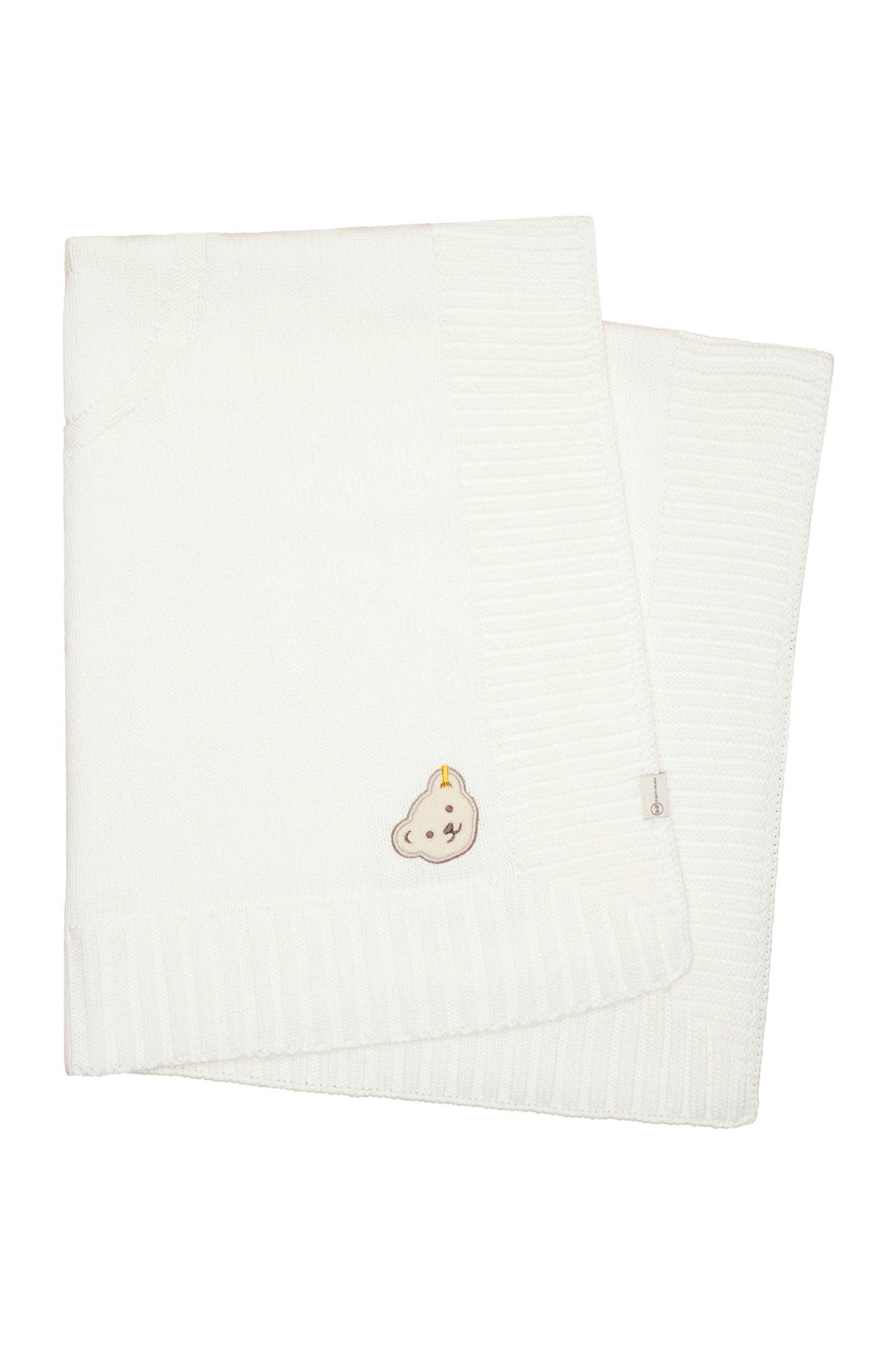 STEIFF Strickdecke weiß, Bild 1