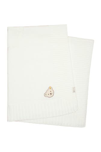 STEIFF Strickdecke weiß