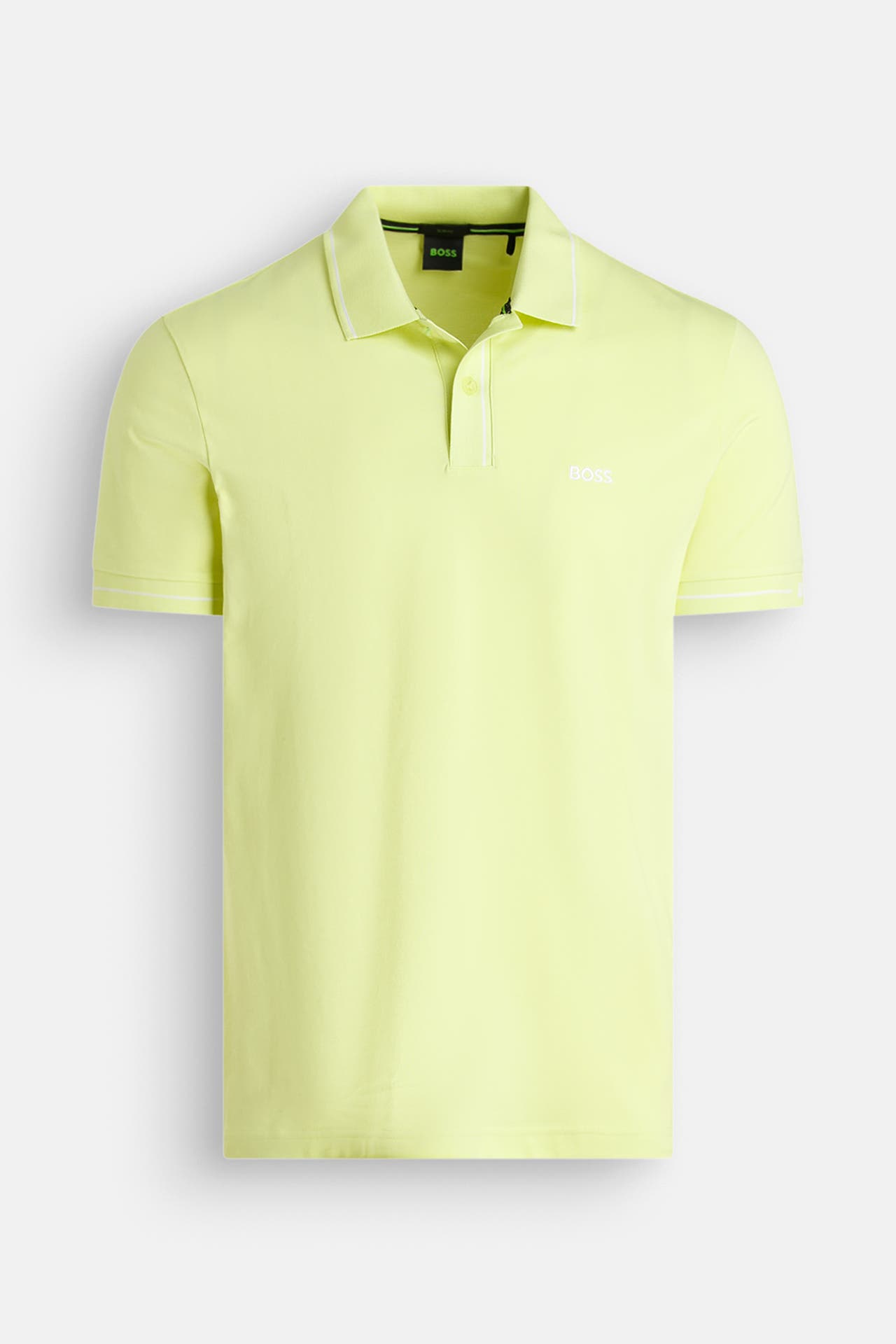 BOSS GREEN Polo-Shirt 'Paule' neongelb, Bild 1