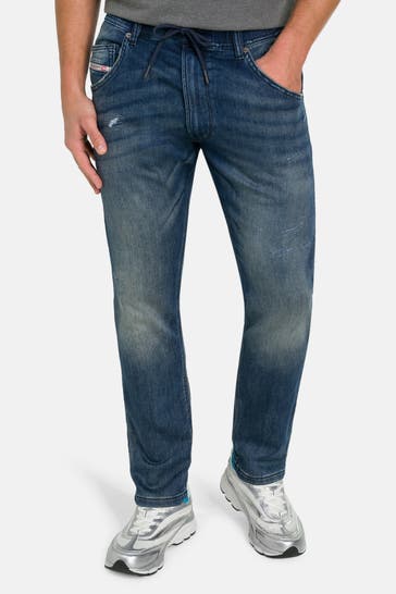 DIESEL Jeans blau tapered