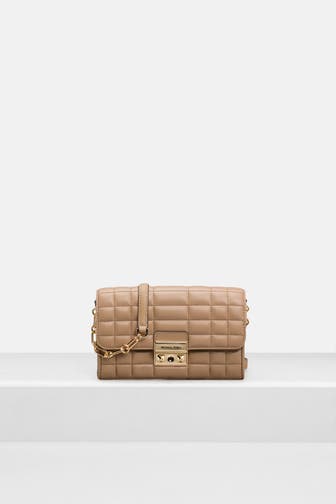 MICHAEL MICHAEL KORS Umhängetasche 'Tribeca' beige