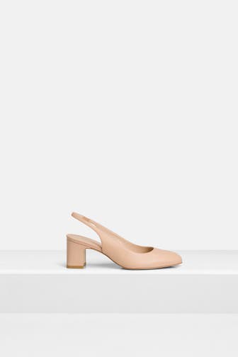 STUART WEITZMAN Sling-Pumps 'Milla' beige