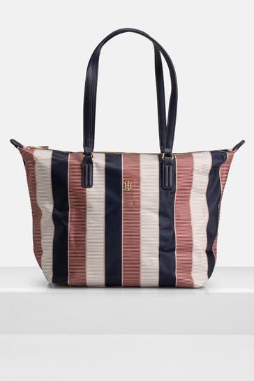 TOMMY HILFIGER Shopper 'Poppy' gestreift