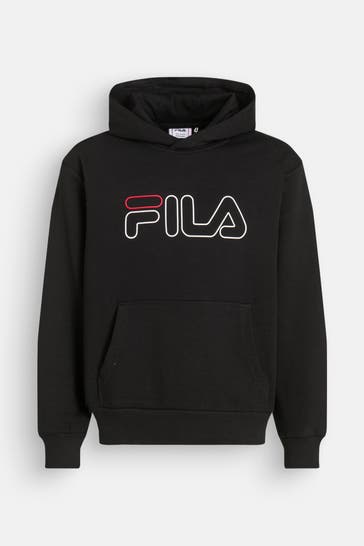 FILA Hoodie schwarz
