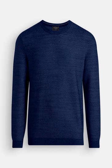 OLYMP Strickpullover dunkelblau