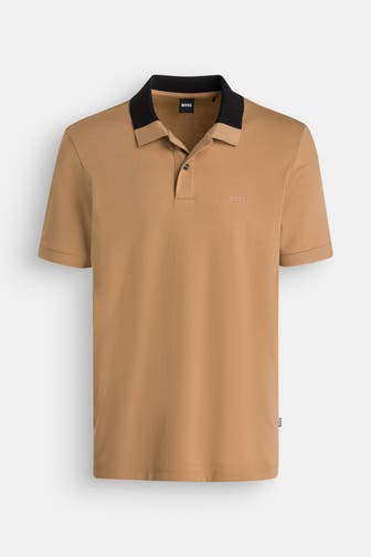 BOSS Polo-Shirt 'Phillipson' braun