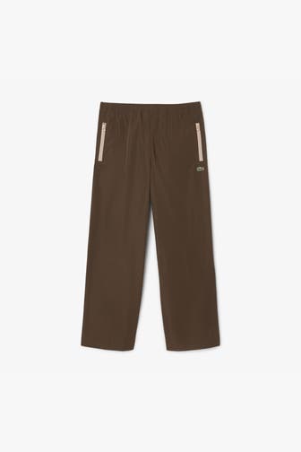 LACOSTE Stoffhose dunkelbraun