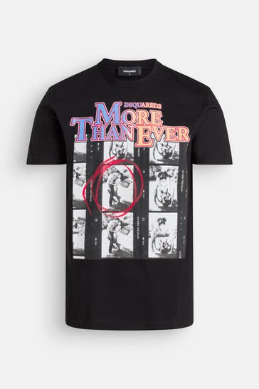 DSQUARED2 T-Shirt schwarz