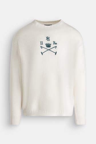 LA MARTINA Strickpullover ecru