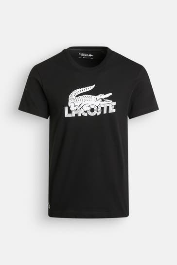 LACOSTE T-Shirt schwarz