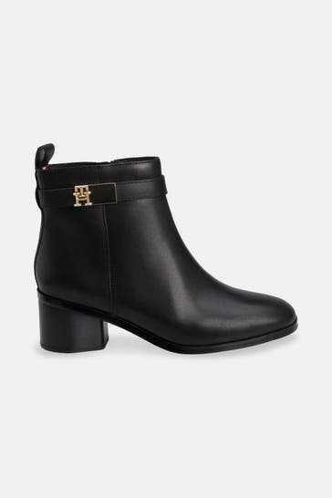 TOMMY HILFIGER Stiefeletten 'Kerstin' schwarz