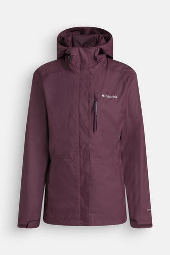 COLUMBIA Regenjacke 'Pouring Adventure™' aubergine