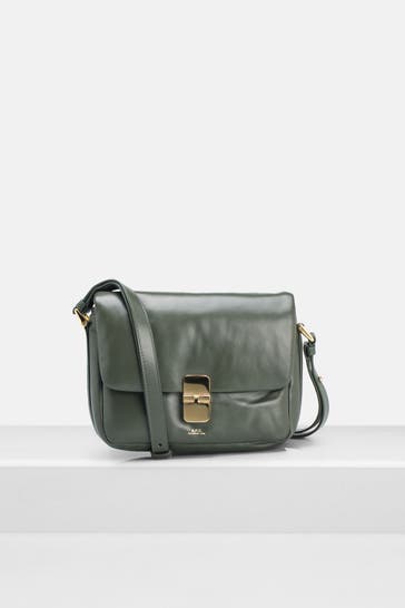 A.P.C. Umhängetasche 'Grace Soft' tannengrün
