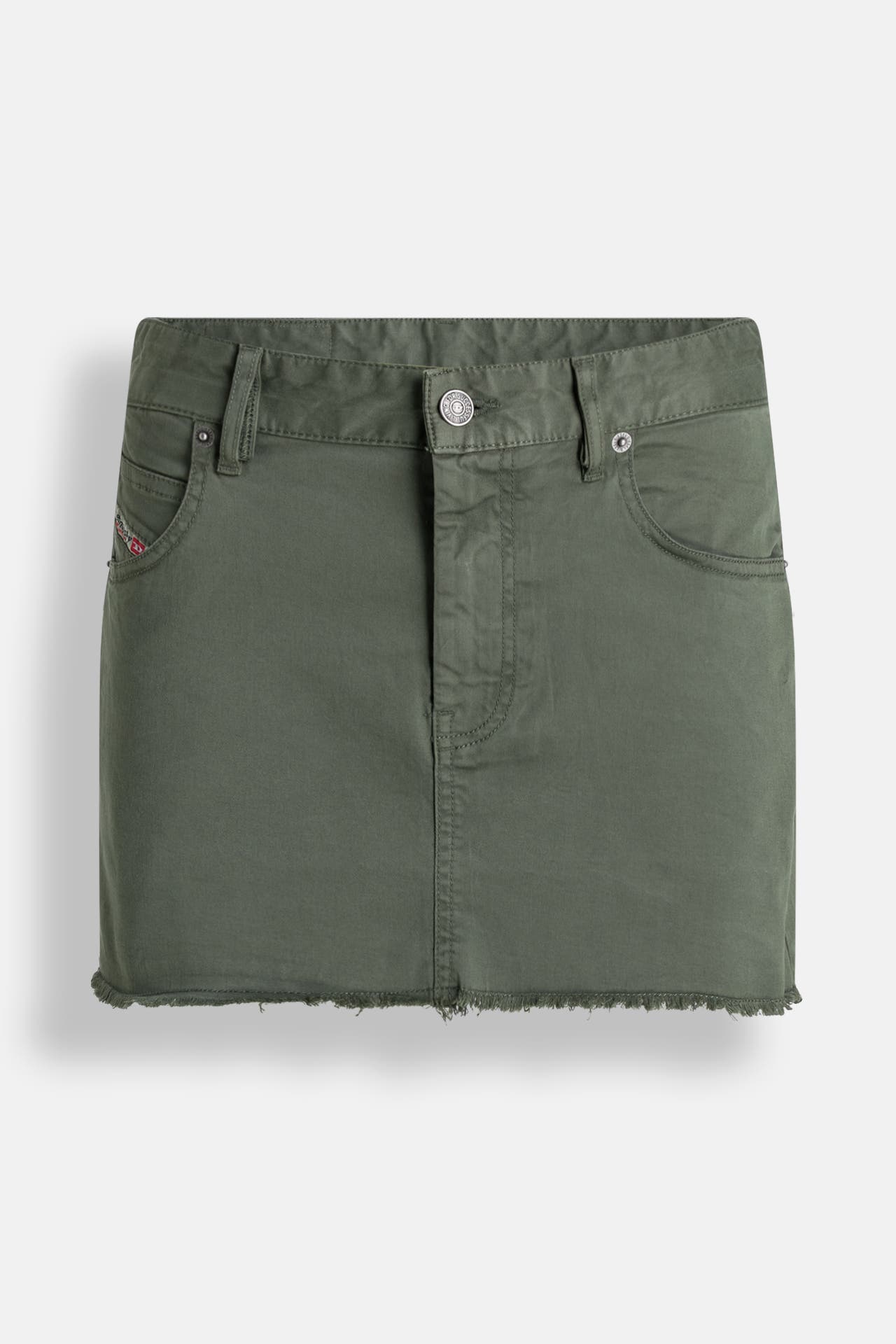 DIESEL Jeansrock oliv, Bild 1