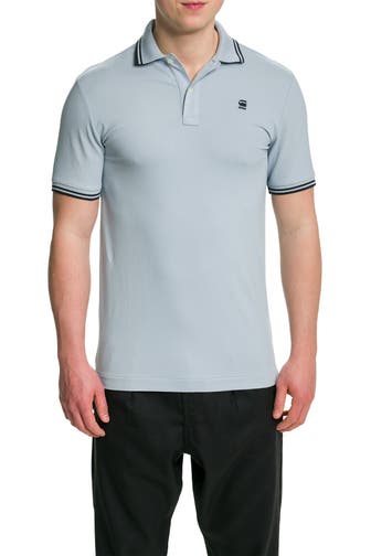 G-STAR Polo-Shirt hellblau