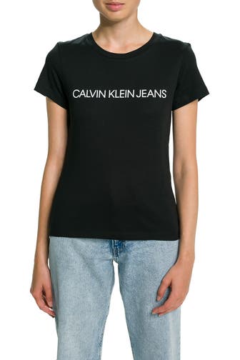 CK JEANS T-Shirt schwarz