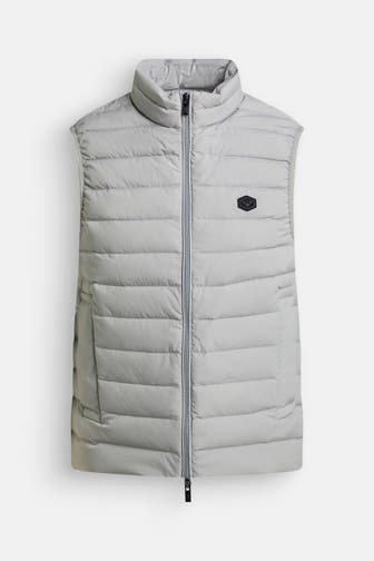 EMPORIO ARMANI Daunenweste grau