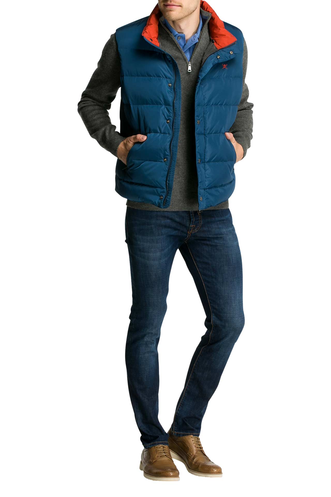 HACKETT Daunenweste blau, Bild 1