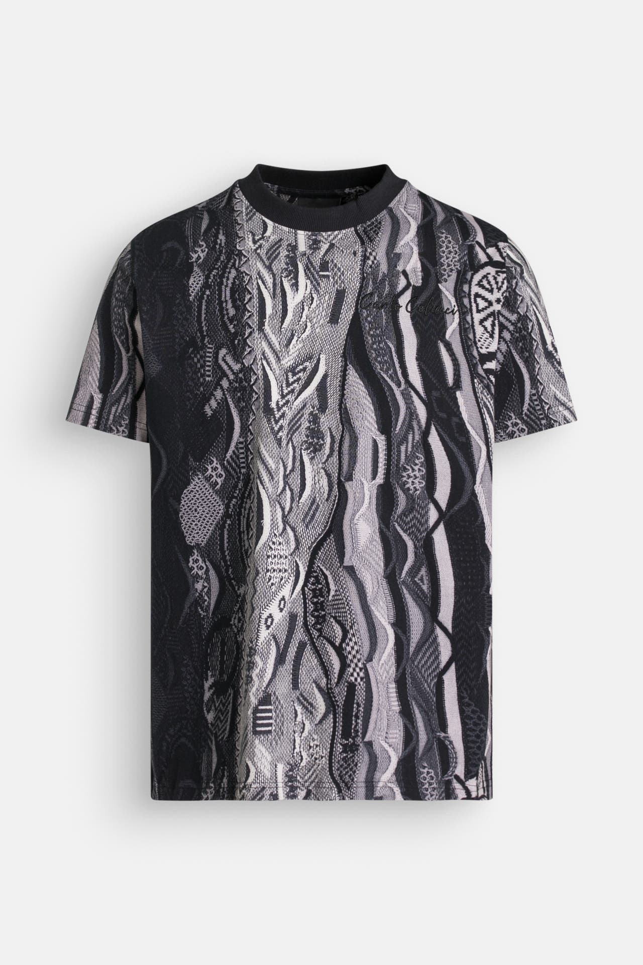 CARLO COLUCCI T-Shirt gemustert, Bild 1