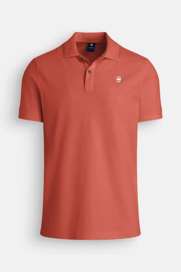 G-STAR Polo-Shirt 'Dunda' rostrot
