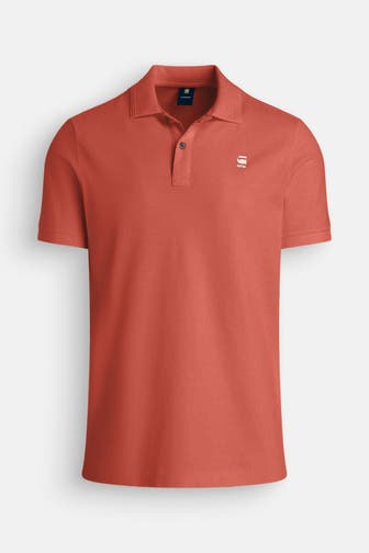 G-STAR Polo-Shirt 'Dunda' rostrot