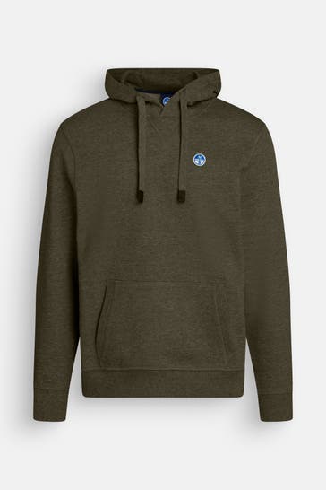NORTH SAILS Hoodie dunkelgrün