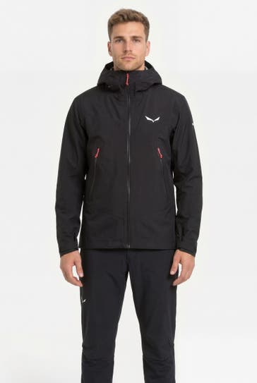 SALEWA Outdoorjacke 'Ortles' schwarz