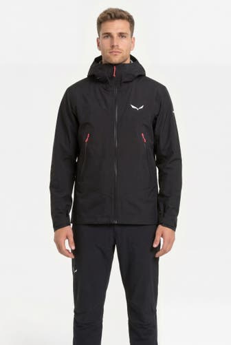 SALEWA Outdoorjacke 'Ortles' schwarz