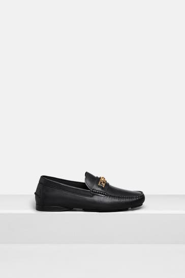 VERSACE Loafer schwarz