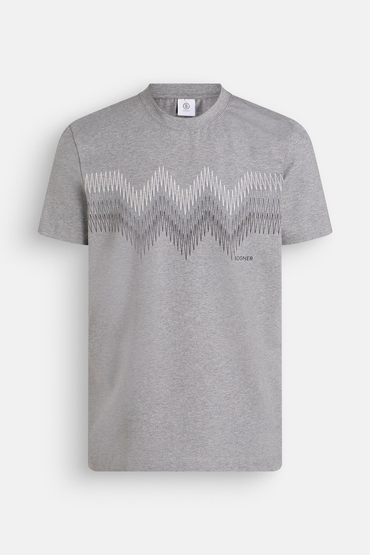 BOGNER T-Shirt 'Ryan' hellgrau meliert, Bild 1