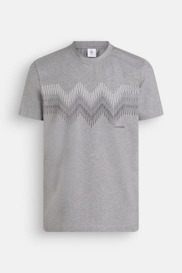 BOGNER T-Shirt 'Ryan' hellgrau meliert